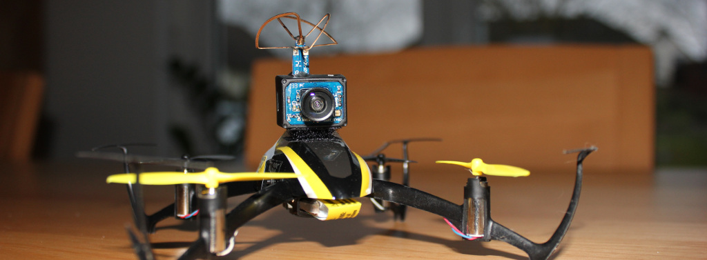 Ultra Micro FPV System am Blade Nano QX installiert