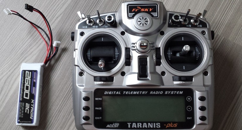 Taranis X9D Lipo Umrüstung