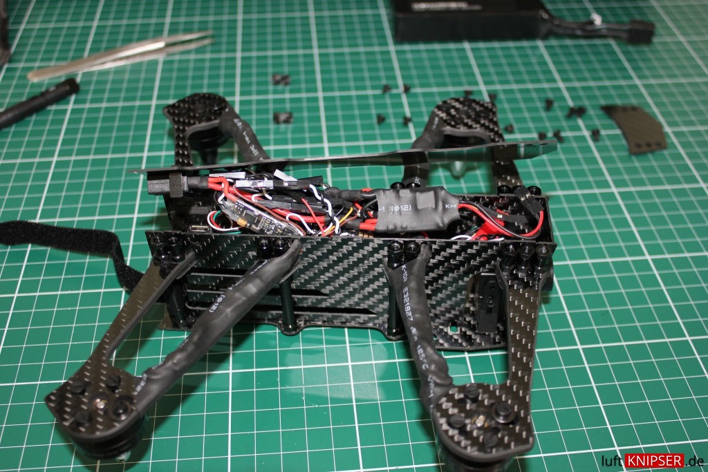 Unterboden des RoboterKing 210 FPV