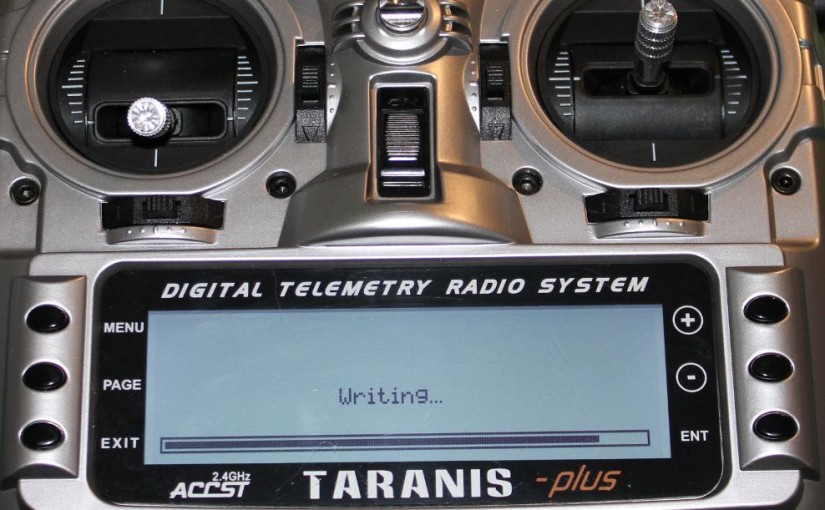 X4R-SB FrSky Empfänger mit der Taranis X9D flashen